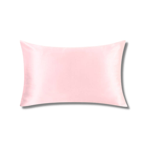 Silk Pillowcase - Candy Pink - Standard - SILKEDGED MULBERRY SILK Co.